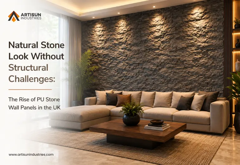 Natural Stone Look Without Structural Challenges: The Rise of PU Stone Wall Panels in the UK
