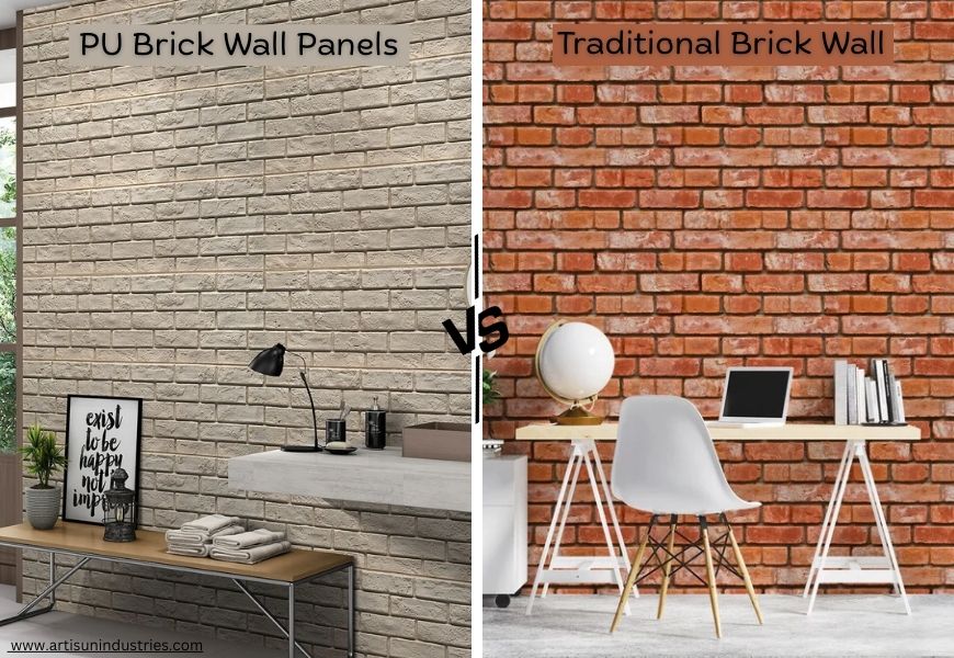 PU Brick Wall Panels vs. Traditional Brick: Which is Right for You?