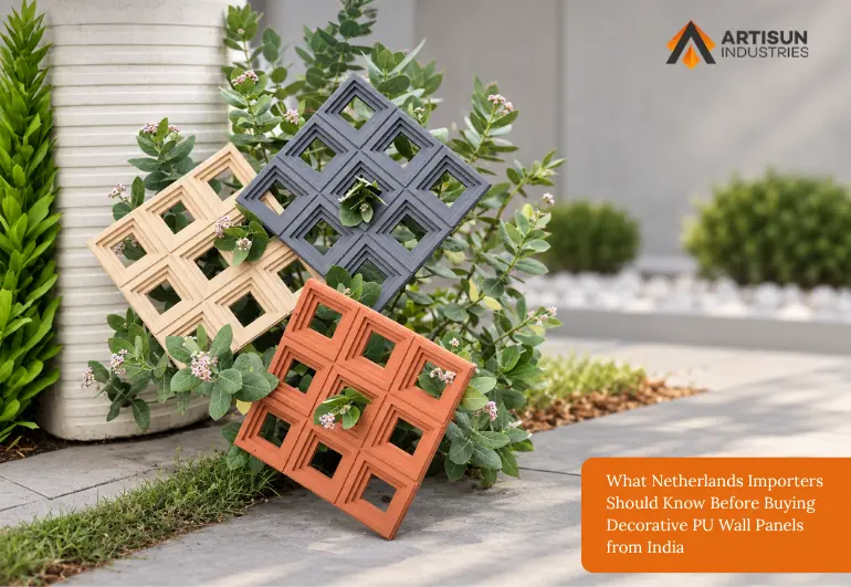 What Netherlands Importers Should Know Before Buying Decorative PU Wall Panels from India