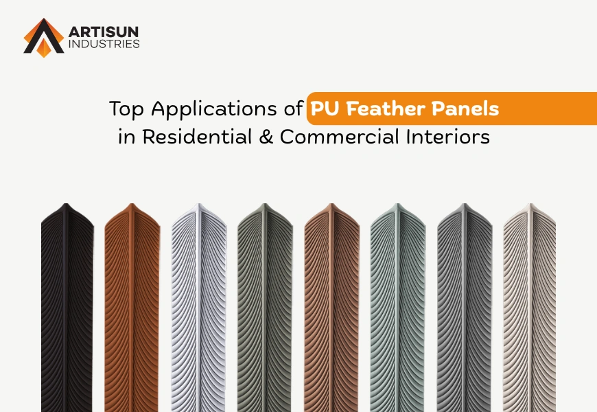 Top Applications of PU Feather Panels in Residential & Commercial Interiors