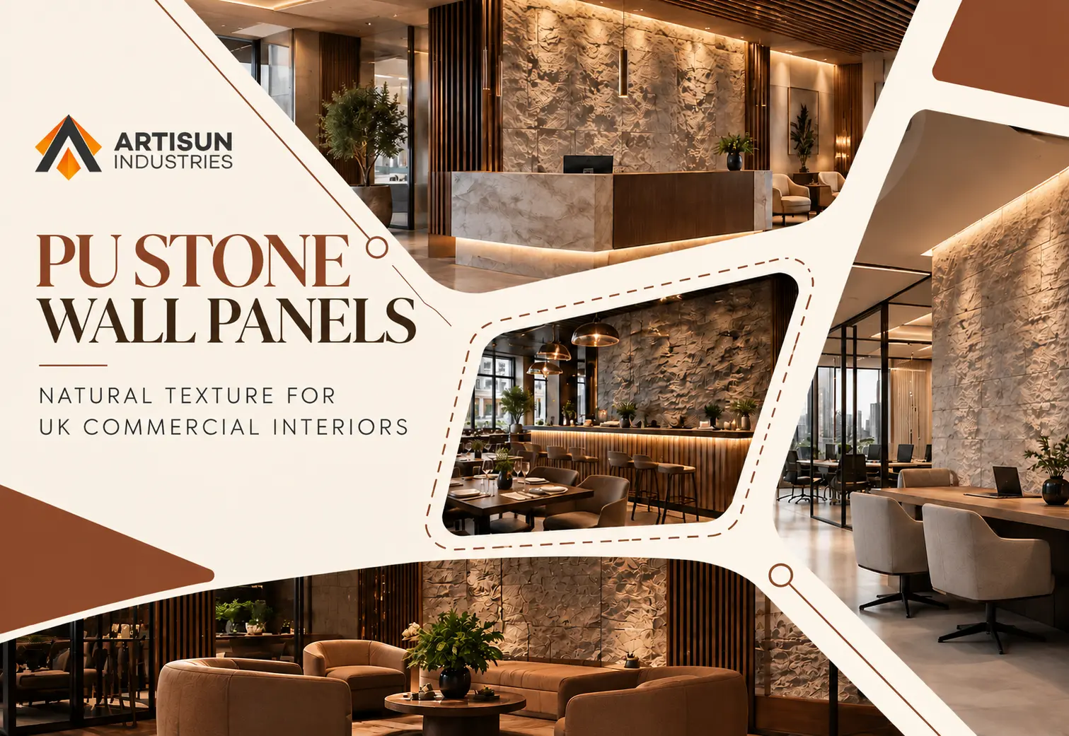 How PU Stone Wall Panels Bring Natural Texture to UK Commercial Interiors