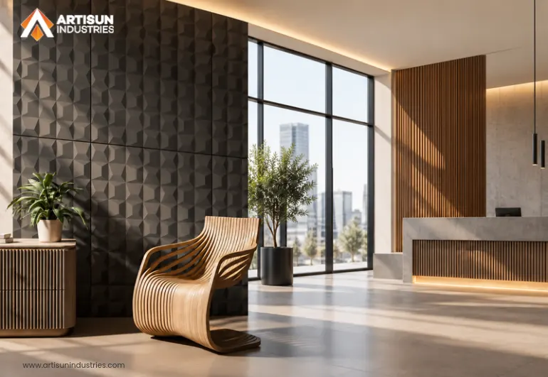 Why 3D PU Wall Panels Are Moving Beyond Feature Walls in Netherlands Commercial Design