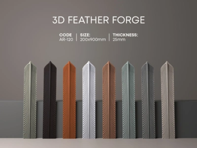 Transform Walls With The Luxury Of PU Feather Wall Panels