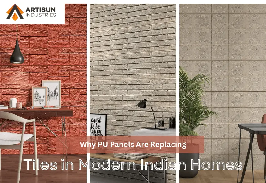 Why PU Stone Panels Are Replacing Tiles in Modern Indian Homes